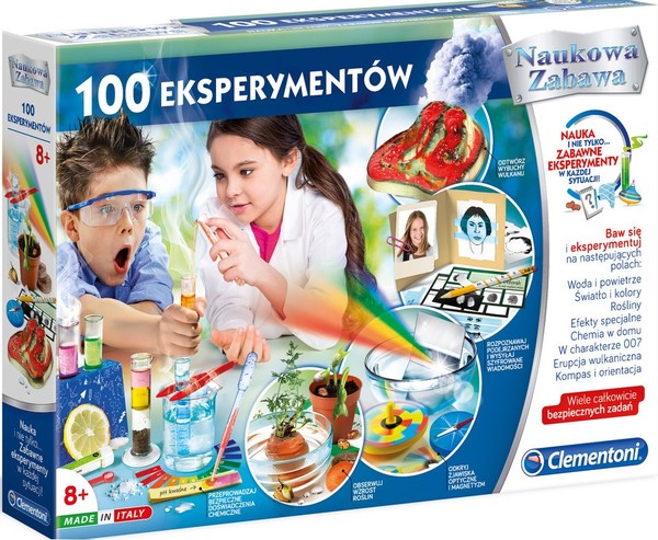 Naukowa zabawa 100 Eksperymentów