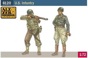 II WW U.S. Infantry Skala 1:72