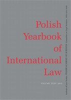 2015 Polish Yearbook of International Law vol. XXXV - Peter Tomka, Jessica Howley, Vincent-Joel Proulx: International and Municipal Law before the World Court: One or Two Legal Orders?
