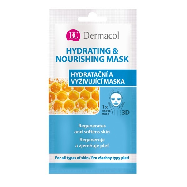 3D Hydrating And Nourishing Mask Nawilżająco-odżywcza maseczka do twarzy na tkaninie