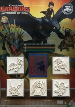 5 pieczątek Dragons - Jak wytresować Smoka
