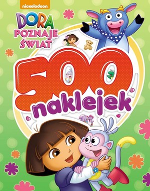 500 naklejek Dora poznaje świat