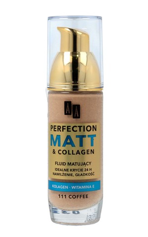 Perfection Matt & Collagen 111 Coffee Podkład w płynie
