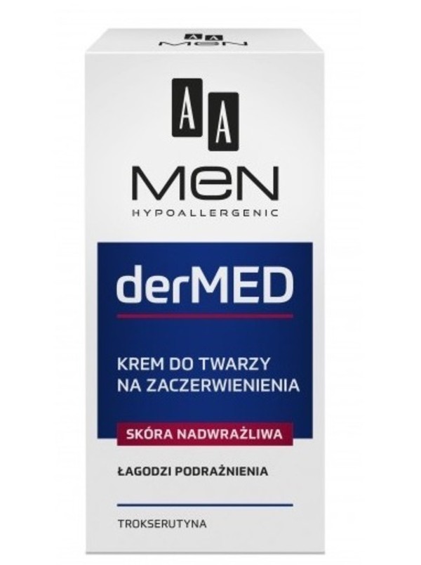 Men Dr Med Face Cream Anti-Redness Krem do twarzy na zaczerwienienia
