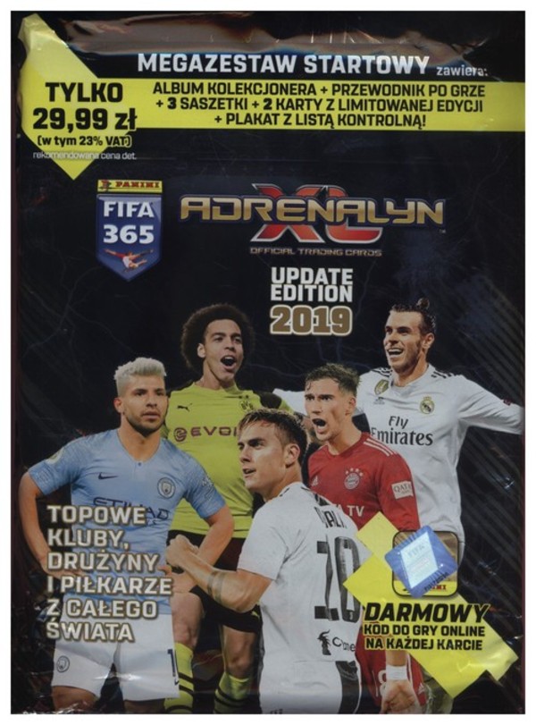FIFA 365 Adrenalyn XL - Update Edition Megazestaw startowy 2019