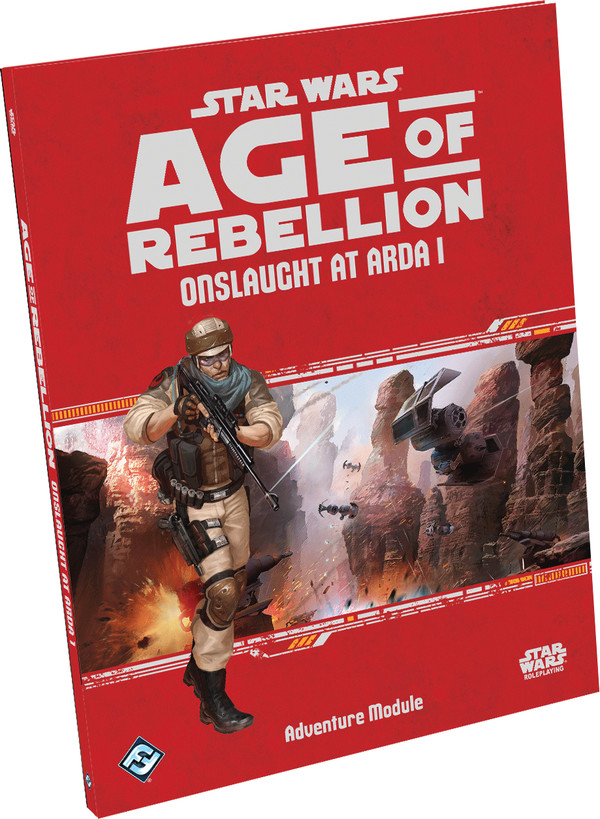 RPG Star Wars Age of Rebelion - Onslaught at Arda I Adventure Supplement - Wydanie angielskie