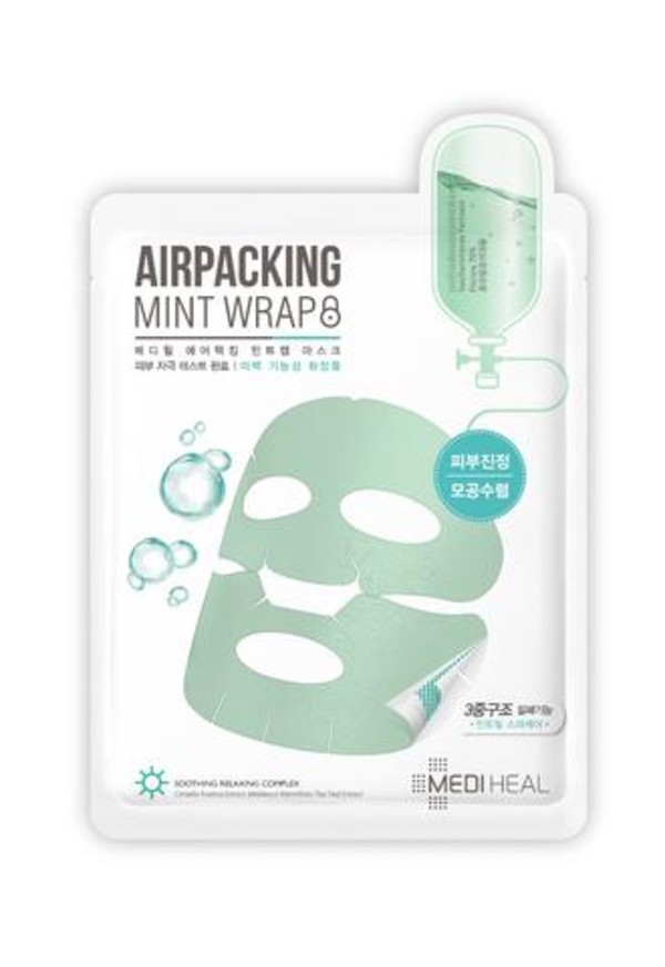 AirPacking Mint Wrap Kojąca maska