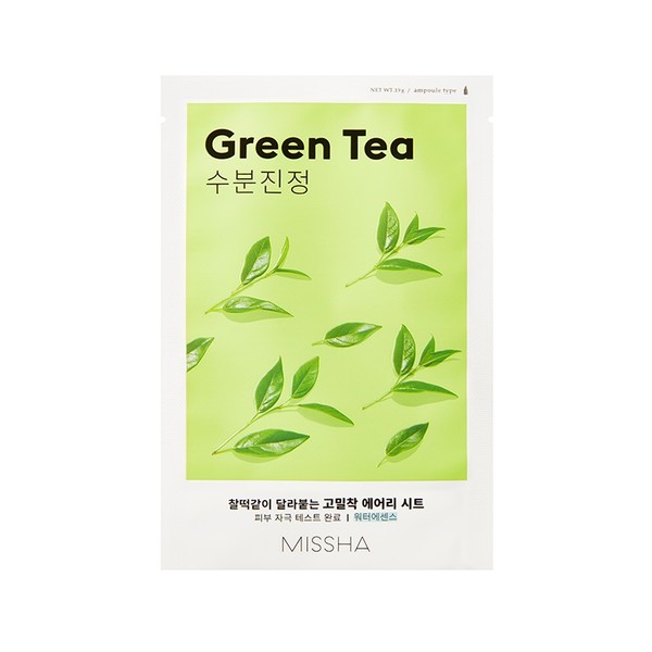 Airy Fit Sheet Green Tea Nawilżająca maseczka w płachcie do twarzy