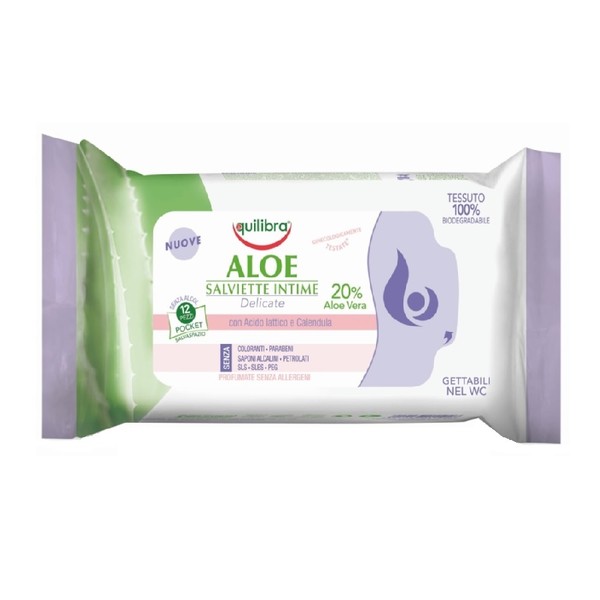 Aloe Salviette Intime Aloesowe chusteczki do higieny intymnej