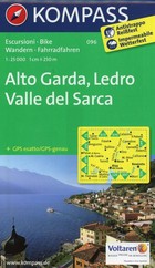 Alto Garda, Ledro Valle del Sarca Mapa turystyczna Skala: 1: 25 000