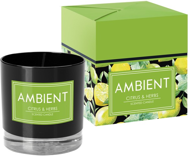 Ambient Citrus&Herbs Świeca zapachowa w szkle