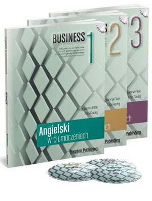 Angielski w tłumaczeniach Business 1-3 + CD