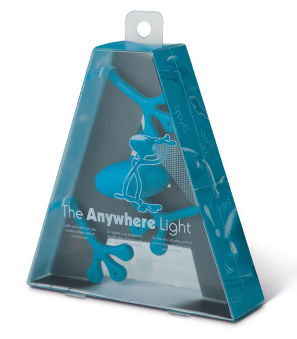 Anywhere Light - lampka do książki - niebieska