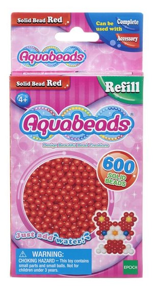Aquabeads Czerwone lite koraliki