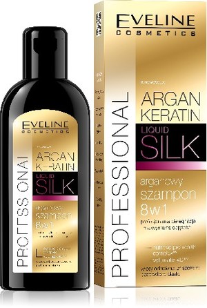 Argan & Keratin Liquid Silk Szampon do włosów