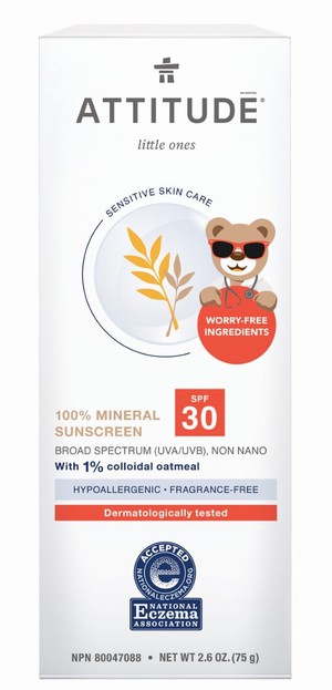 Mineral Sunscreen Krem do opalania dla dzieci SPF30