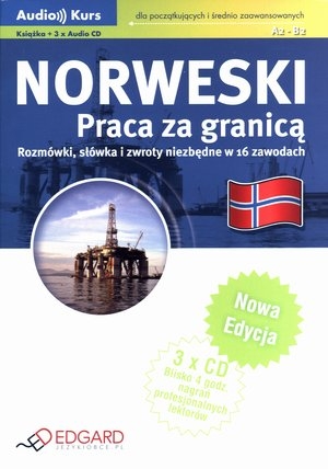 Audio kurs: Norweski Praca za granicą (książka + 3CD)