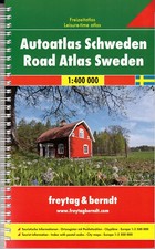 Autoatlas Schweden /Szwecja atlas samochodowy Skala: 1:400 000