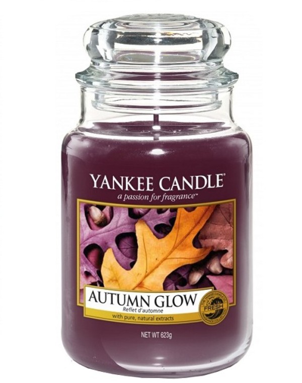 Autumn Glow Duża świeca zapachowa w słoiku