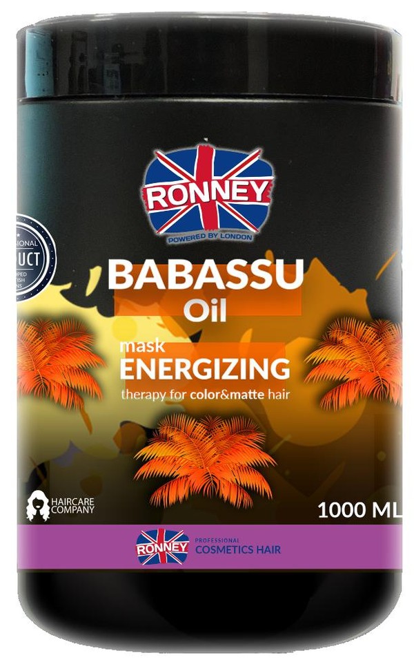 Babassu Oil Energetyzująca maska do włosów z olejem babassu