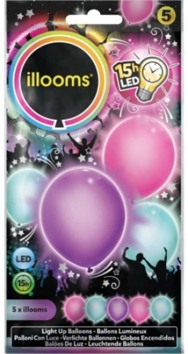 Balony LED Girlie