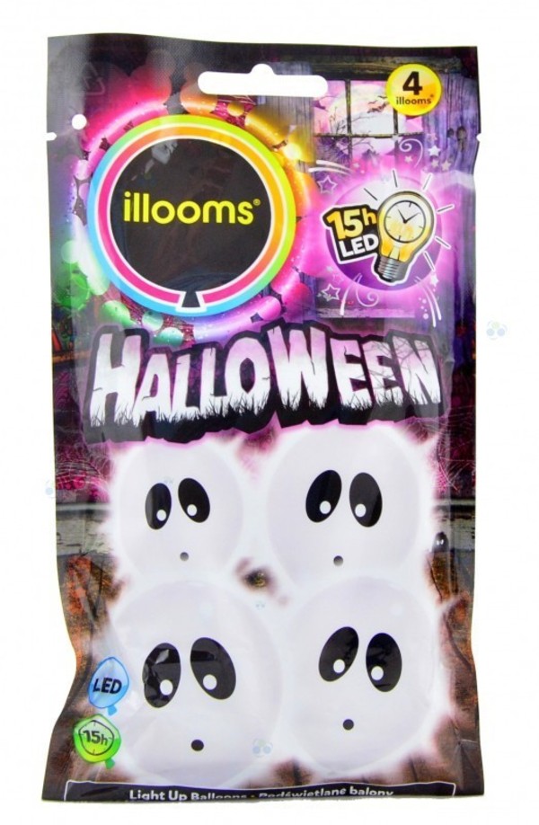 Balony LED Halloween Duchy