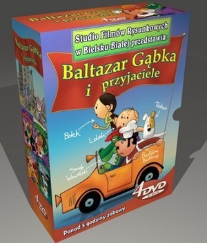 Baltazar Gąbka i przyjaciele BOX 4 DVD