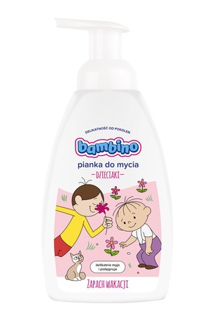 Pianka myjąca dla dzieci zapach Wakacji - dla dziewczynek