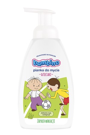 Pianka myjąca dla dzieci zapach Wakacji - dla chłopców
