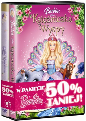 Barbie jako Księżniczka Wyspy + Barbie jako Roszpunka (Pakiet Barbie)