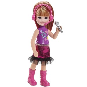 Barbie Lalka Rockowa Księżniczka Chelsea z mikrofonem