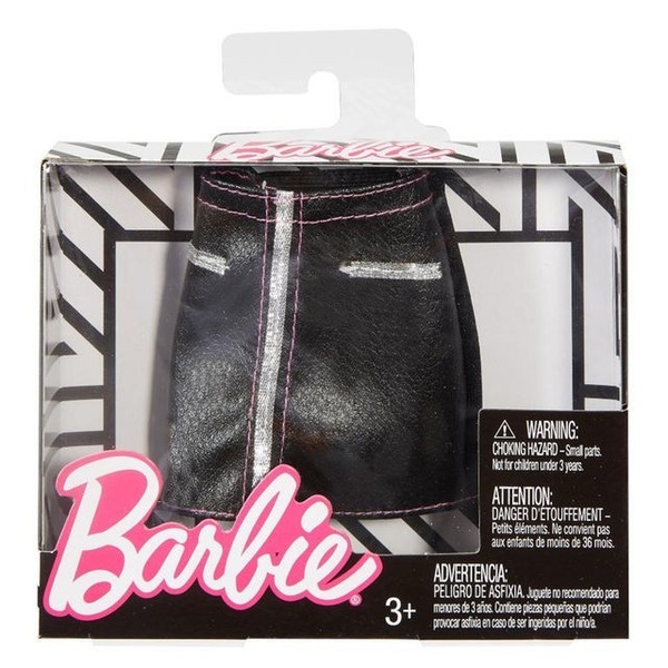 Barbie ubranka czarna spódniczka FPH27