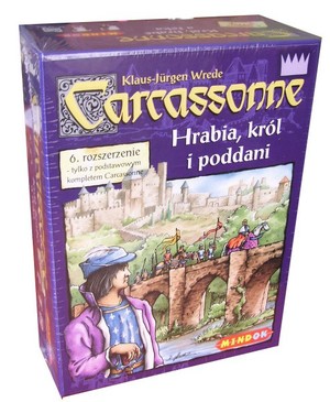 Gra Carcassonne Rozszerzenie 6 Hrabia, Król