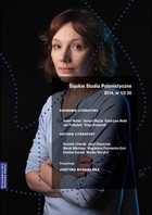 Śląskie Studia Polonistyczne 2014, nr 1/2 (5): Ekonomie literatury / Historie Literatury. Prezentacje: Justyna Bargielska - 13 Recenzje i omówienia