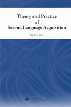 Theory and Practice of Second Language Acquisition 2017. Vol. 3 (1) - 05 Teaching Materials and the ELF Methodology &#8211; Attitudes of Pre-Service Teachers