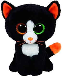 Beanie Boos Frights czarny kotek średni 15 cm