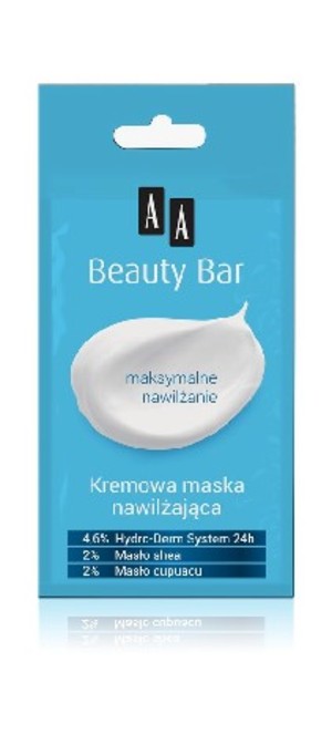 Beauty Bar Kremowa maska nawilżająca - saszetka