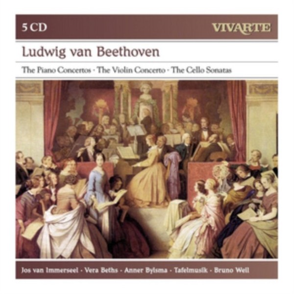 Beethoven: Piano and Violin Concertos & Cello Sonatas (5 CD)