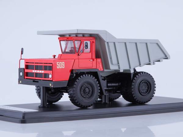 BELAZ-7522 Quarry Dump Truck (red/grey) Skala 1:43