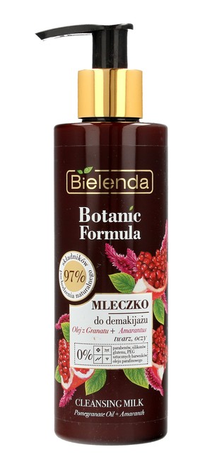 Botanic Formula Olej z Granatu+Amarantus Mleczko odżywcze do demakijażu