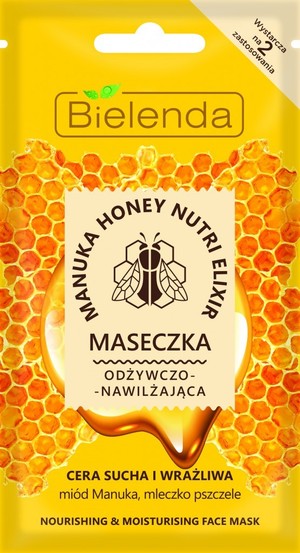 Manuka Honey Nutri Elixir Maseczka odżywczo-nawilżająca