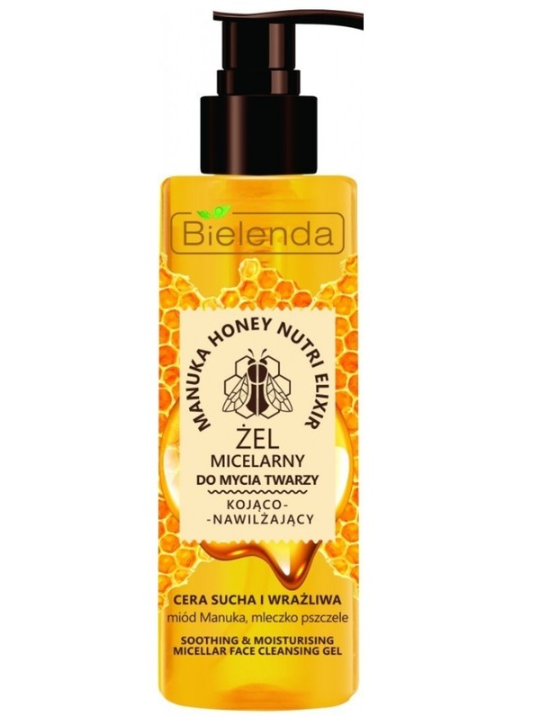 Manuka Honey Nutri Elixir Żel micelarny do mycia twarzy kojąco-nawilżający
