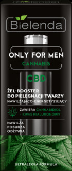 Only for Men Cannabis CBD Żel-Booster do pielęgnacji twarzy
