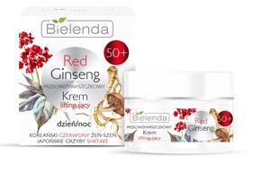 Red Ginseng 50+ Przeciwzmarszczkowy krem liftingujący na dzień i noc