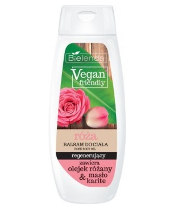 Vegan Friendly Balsam do ciała regenerujący Róża