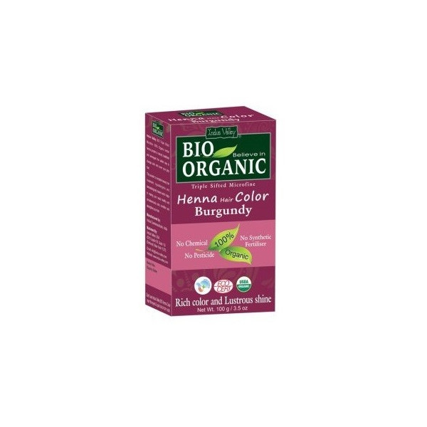 Bio Organic Henna do włosów burgund