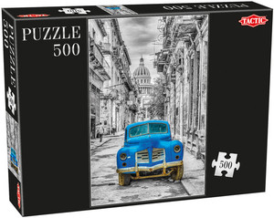 Puzzle Błękitny Samochód 500 elementów