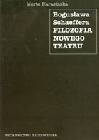 Bogusława Schaeffera filozofia nowego teatru
