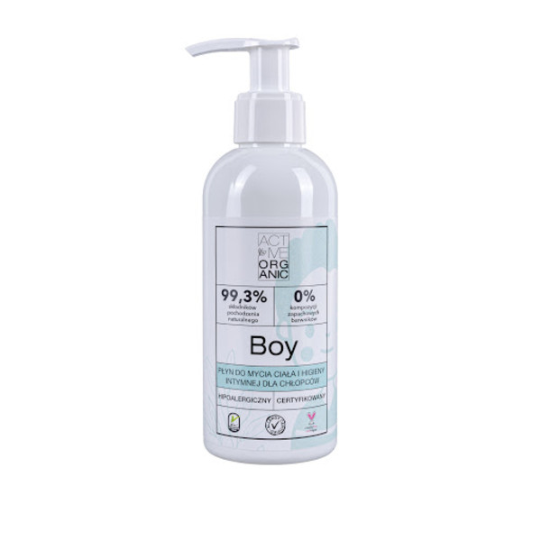 Boy Płyn do mycia ciała i higieny intymnej dla chłopców