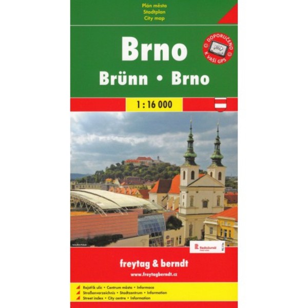 Brno Plan mesto / Brno Plan miasta Skala: 1:16 000